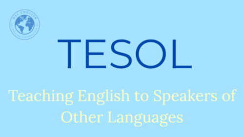 TESOL (Teaching English to Speakers of Other Languages)