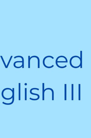 Advanced English 3